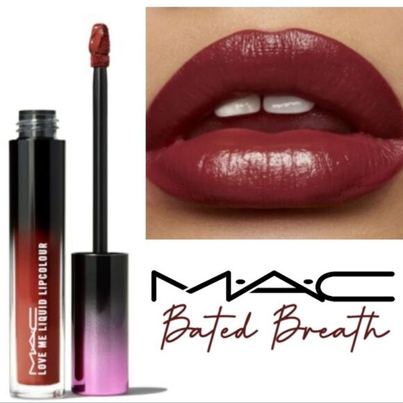 MAC Love Me Liquid Lipstick in Bated Breath - Picture 10 of 14